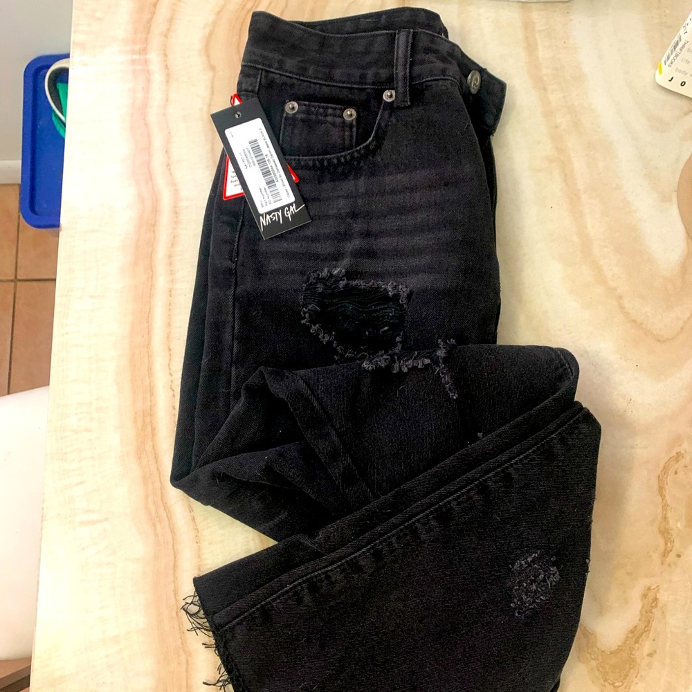 Nasty gal mom jeans new with tags